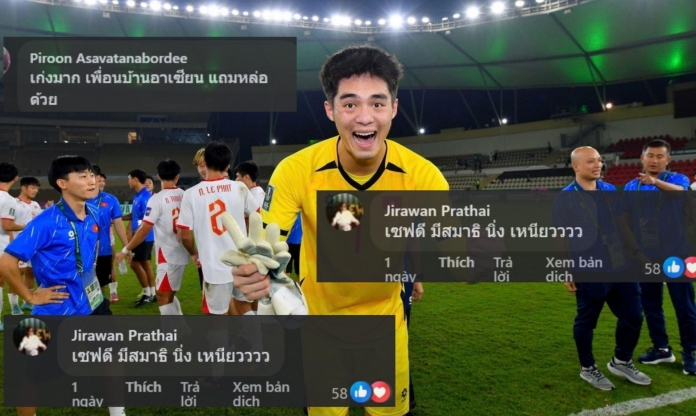 CĐV Thái Lan nói thẳng về đẳng cấp của Trung Kiên tại U23 châu Á