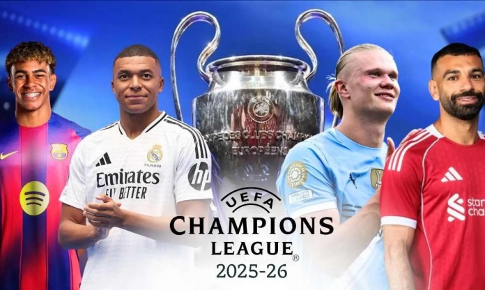 Lộ diện 2 cặp đấu tử thần tại vòng 16 đội Champions League 2025/26
