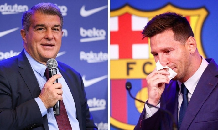 Joan Laporta đưa ra tuyên bố về việc Lionel Messi trở lại Barca