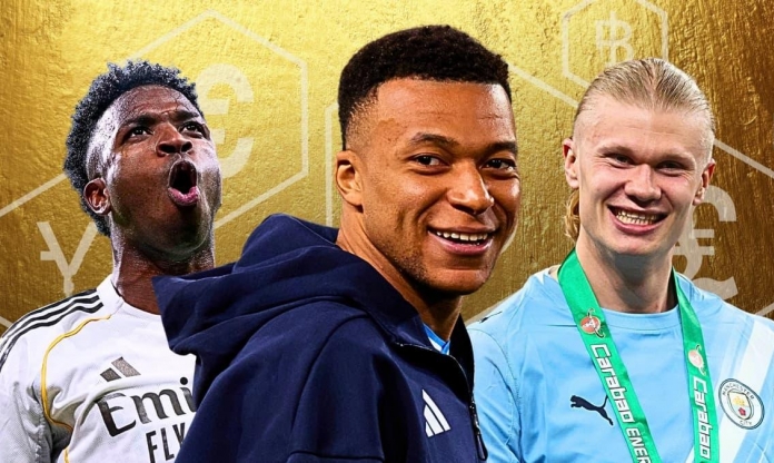 Mbappe và Vinicius Jr chính thức vượt qua Haaland tại châu Âu
