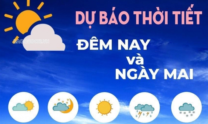Dự báo thời tiết hôm nay 23/4 trên cả nước: Có mưa to