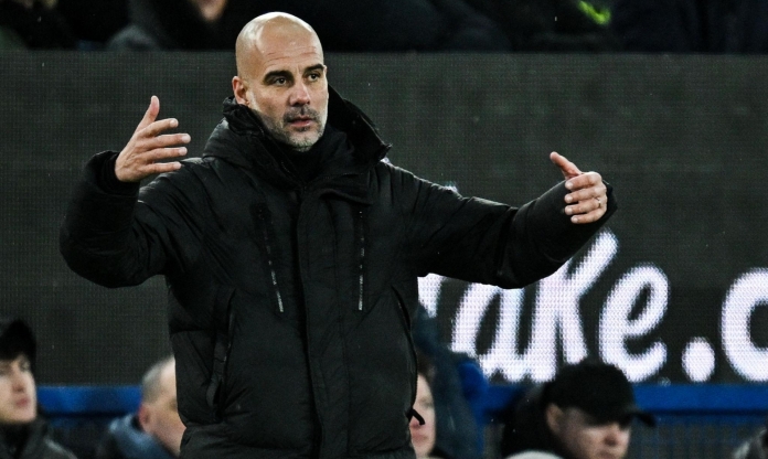 HLV Pep Guardiola thốt lên điều cay đắng khi Man City hòa Everton