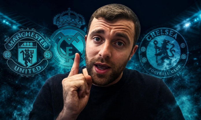 Fabrizio Romano tuyên bố 'cú ăn ba' tại MU, Real Madrid và Chelsea