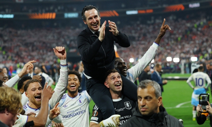 Unai Emery lên tiếng đầy hiên ngang khi giúp Aston Villa vô địch Europa League
