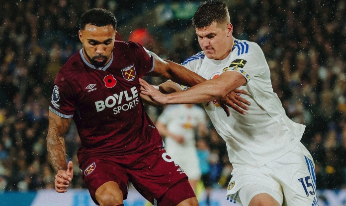 Trực tiếp bóng đá West Ham 2-0 Leeds: Hy vọng mong manh