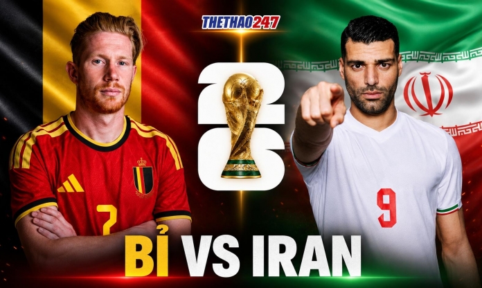 Tỷ lệ thắng Bỉ vs Iran: Xác suất bất ngờ - World Cup 2026