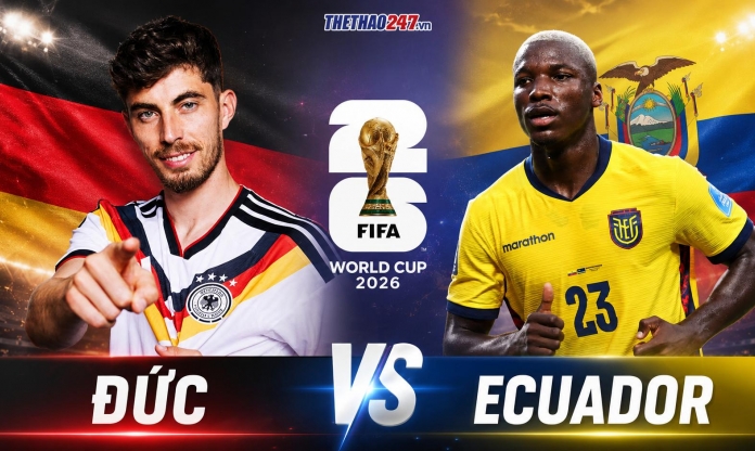 Tỷ lệ thắng Đức vs Ecuador: Con số choáng ngợp - World Cup 2026