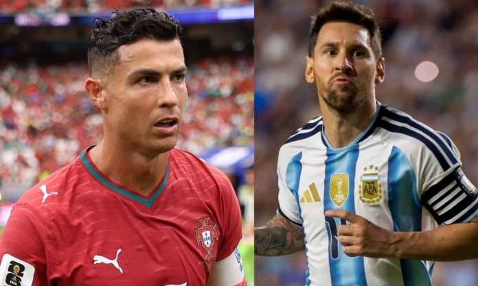 Vừa ghi 2 bàn, Ronaldo có động thái ngỡ ngàng với Messi tại World Cup
