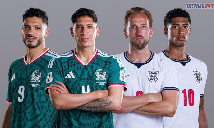 Nhận định Mexico vs Anh: Tam Sư trước thử thách cực khó