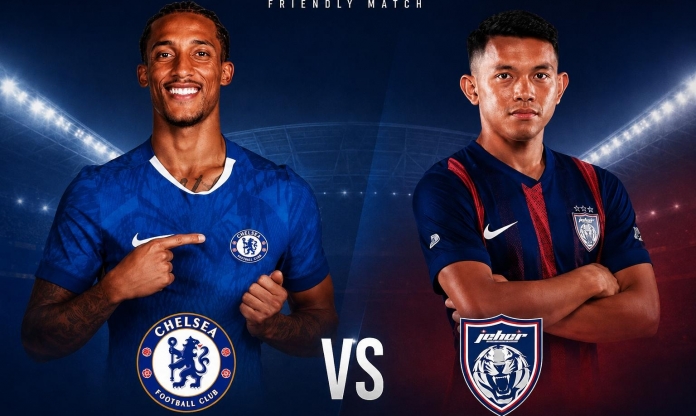 Trực tiếp Johor DT vs Chelsea, 19h00 hôm nay 9/8