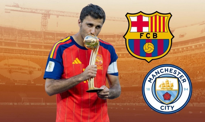 Man City chốt giá bán Rodri cho Barca