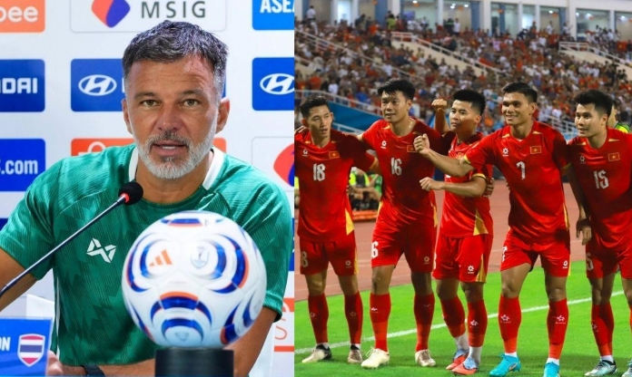 HLV Thái Lan đánh giá thẳng về đẳng cấp của ĐT Việt Nam khi thua 0-2