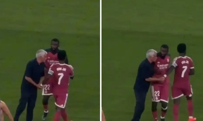Real Madrid thua thảm, Vinicius Jr 'bật' HLV Jose Mourinho ngay trên sân
