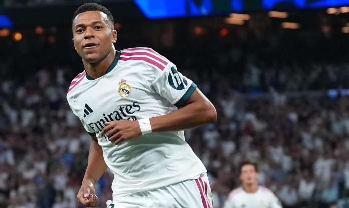 Real Madrid thắng nghẹt thở, Mbappe tỏa sáng trong màn rượt đuổi 5 bàn