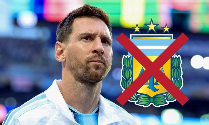 2 nhà vô địch World Cup bị cấm tham dự trận cuối cùng của Messi ở ĐT Argentina