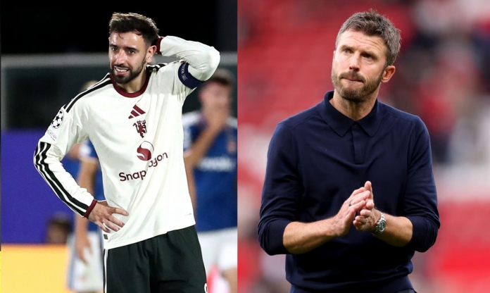 HLV Carrick chính thức lên tiếng về quyết định gây sốc với Bruno Fernandes