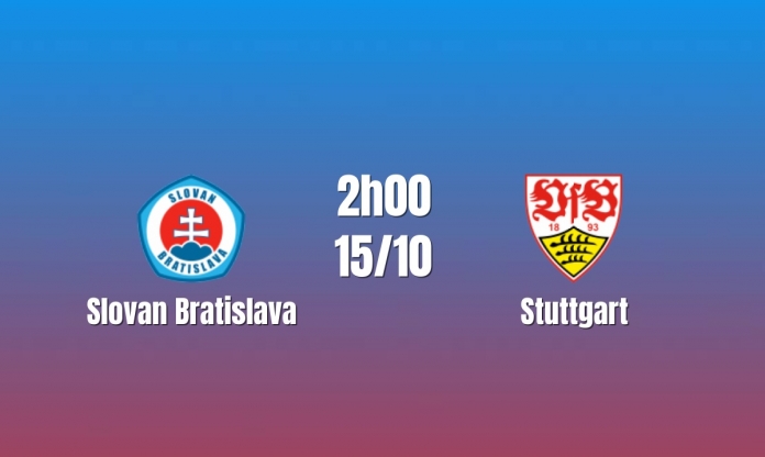 Nhận định Slovan Bratislava vs Stuttgart: Khách lấn át chủ nhà