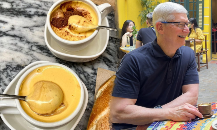 Tim Cook đến Việt Nam: Truy thức uống khiến CEO Apple 'xiêu lòng', giá bình dân, nhâm nhi với hướng dương chuẩn mĩ vị thế gian
