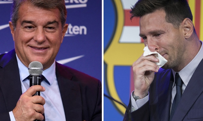 Chủ tịch Barca bị tố “phản bội” Messi để đi theo đại kình địch Real Madrid