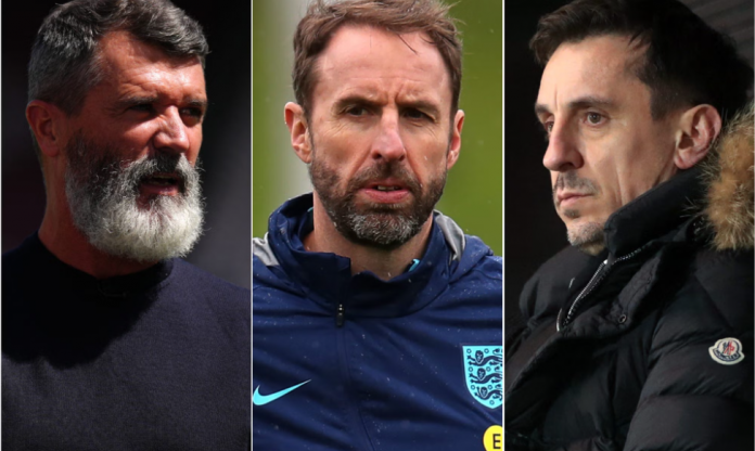 NHM MU nổi điên với Neville, Keane vì Gareth Southgate