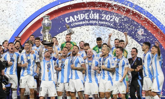 Argentina nhận thưởng hậu hĩnh sau khi vô địch Copa America