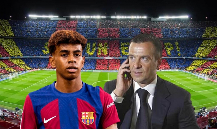 Barca cẩn thận, siêu cò Jorge Mendes đang làm hư Yamal