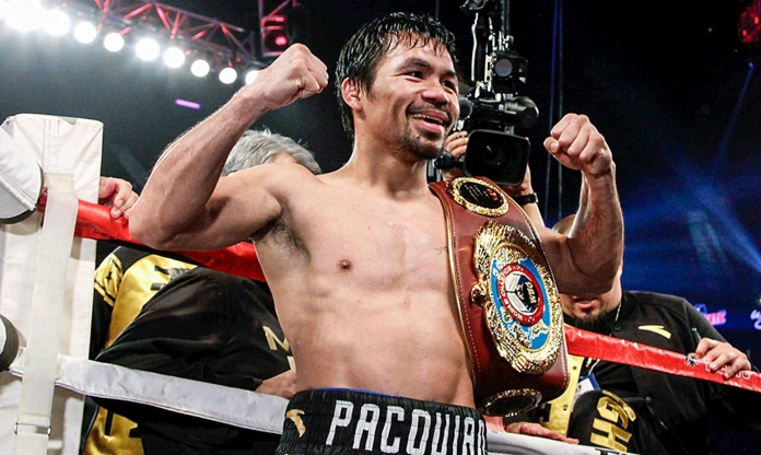 Manny Pacquiao giấu sắt vào trong quần để được thi đấu
