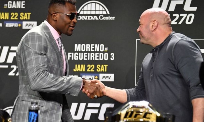 Francis Ngannou phản pháo Dana White: “Jon Jones không muốn đấu với tôi”