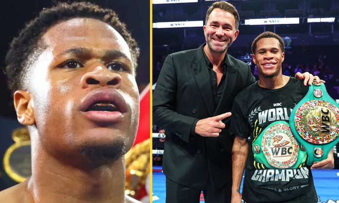 Devin Haney bực tức vì phải mua vé xem Anthony Joshua đấu Daniel Dubois