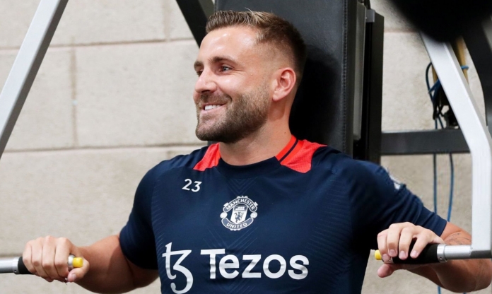 Tin vui cho fan MU: Luke Shaw trở lại luyện tập sau 9 tháng chấn thương