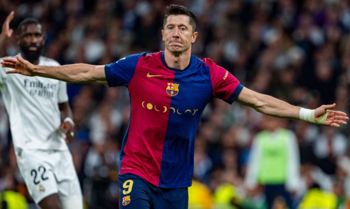 Lewandowski đứng trước cột mốc đáng nhớ tại Barca