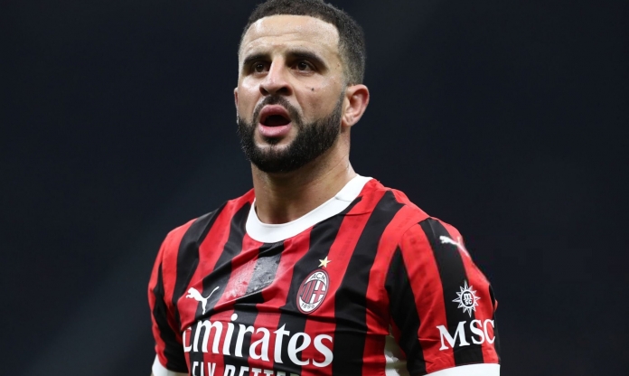 Kyle Walker trở lại đội hình AC Milan trước trận đại chiến với Lazio