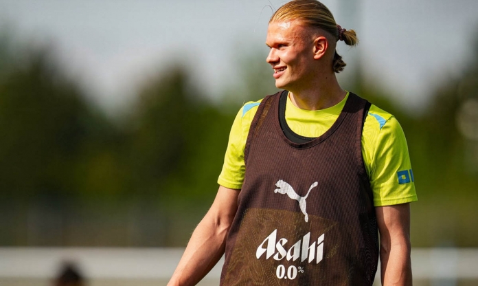 Man City nhận tin cực vui từ Erling Haaland