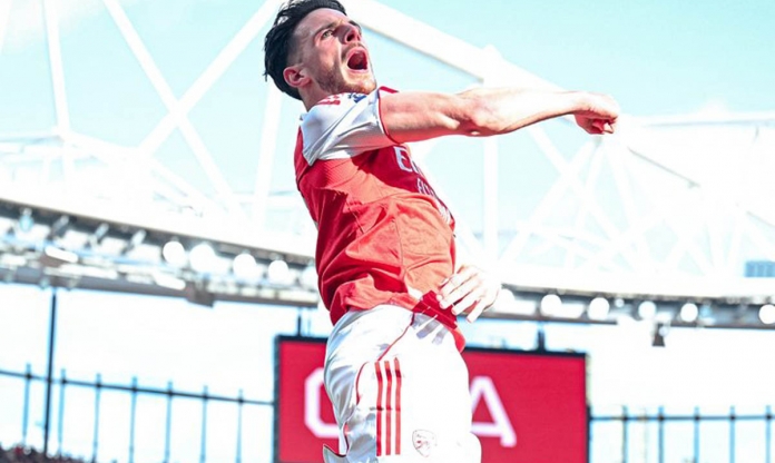 Declan Rice bùng nổ về bàn thắng ở Arsenal
