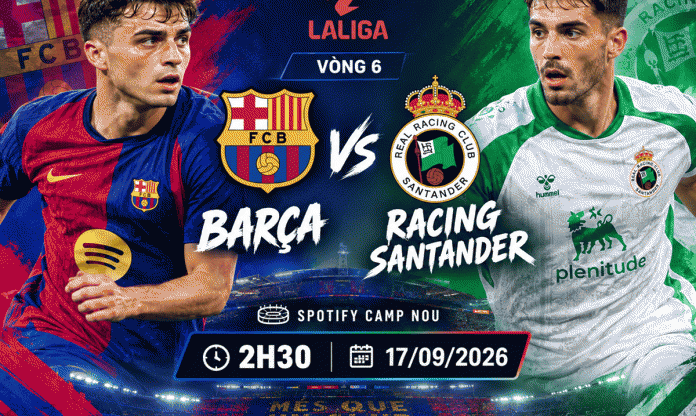 Nhận định Barca vs Racing Santander: Khách khó tránh thất bại