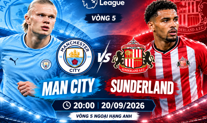 Nhận định Man City vs Sunderland: Khó cản Haaland