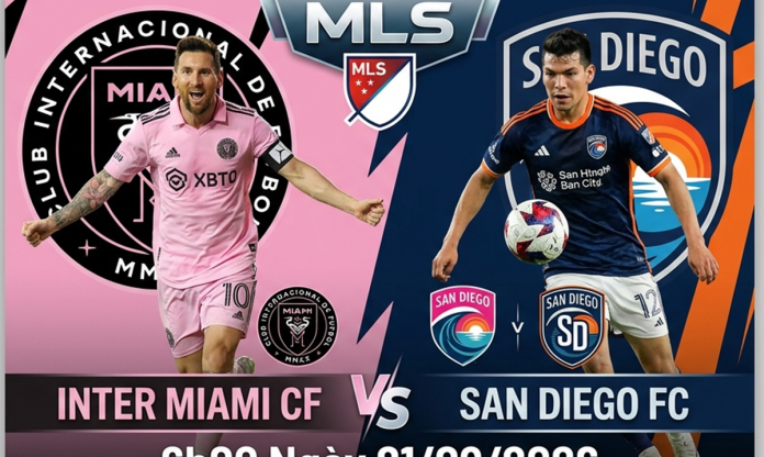 Nhận định Inter Miami vs San Diego: Messi tiếp tục tỏa sáng