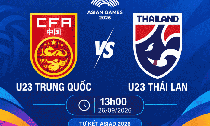 Nhận định U23 Trung Quốc vs U23 Thái Lan: Đồng cân đồng lạng