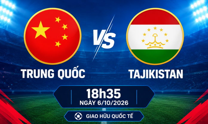Nhận định Trung Quốc vs Tajikistan: Chủ nhà lấy lại niềm tin