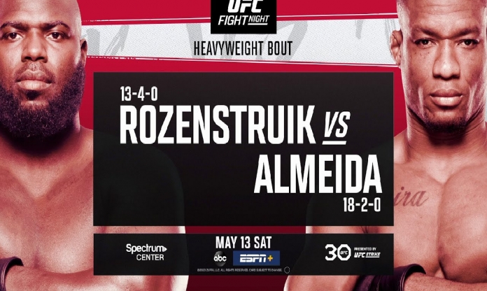 UFC: Rozenstruik - Almeida, kẻ chiến thắng đi tìm sự vĩ đại