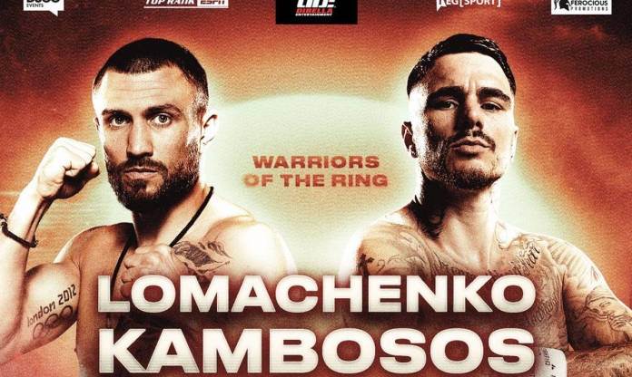 Vasyl Lomachenko đối đầu George Kambosos Jr cho vị trí đai vô địch IBF bỏ trống