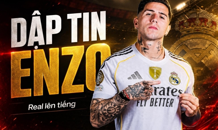 CHÍNH THỨC: Real Madrid chốt lại thương vụ Enzo Fernandez