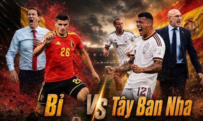Bỉ dùng 'máy chạy Tây Ban Nha' đối đầu chính Tây Ban Nha