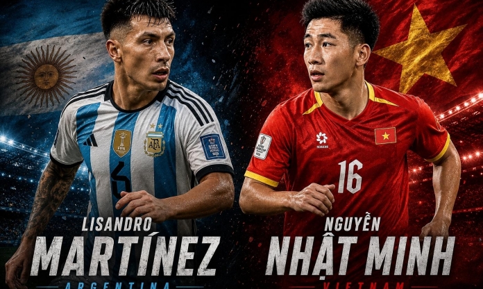 ĐT Việt Nam xuất hiện trung vệ 'bản sao' nhà vô địch World Cup
