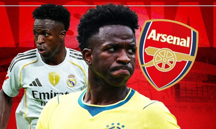 Vinicius đến Arsenal? Phản ứng của Arteta khiến mạng xã hội bùng nổ