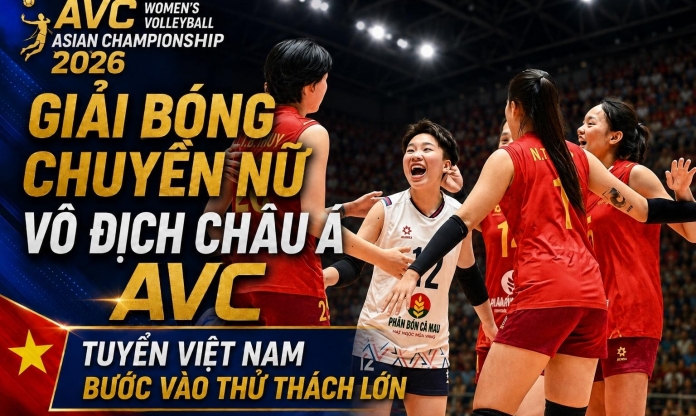 Trực tiếp bóng chuyền nữ vô địch châu Á 2026 phát trên kênh nào?