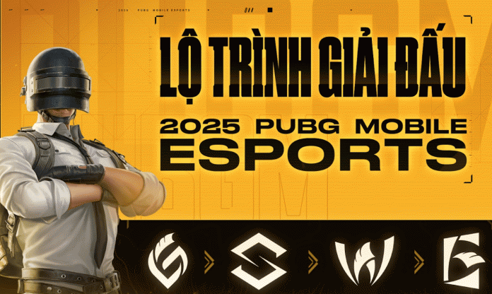 PUBG Mobile công bố lộ trình Esports 2025