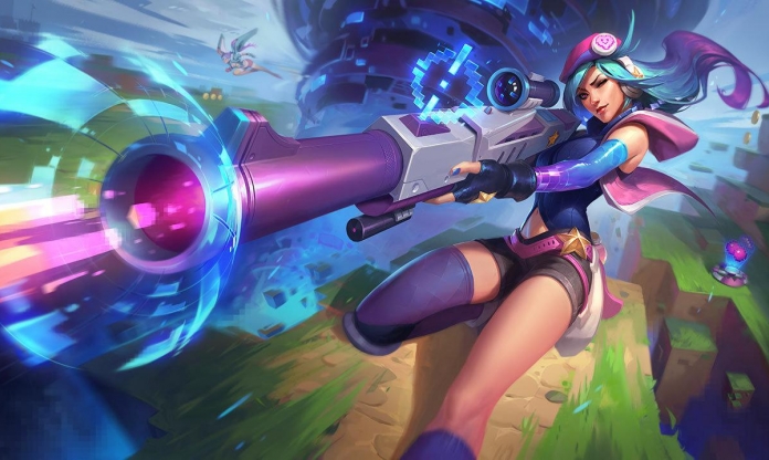 Cách chơi đội hình Caitlyn Hộ Pháp DTCL Mùa 10 Tái Hiện