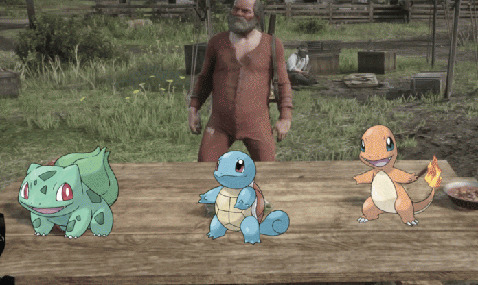 Game thủ đem Pokemon vào Red Dead Redeemtion và cái kết