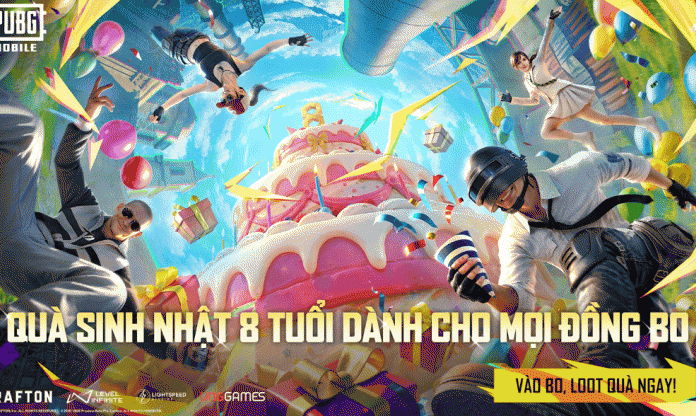 PUBG Mobile mừng sinh nhật 8 tuổi